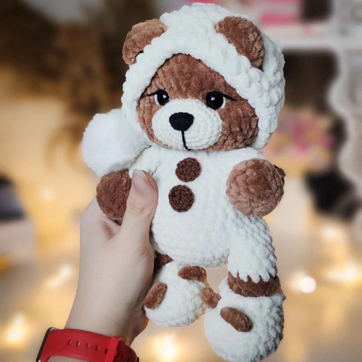 Amigurumi Teddy Bear Crochet Pattern