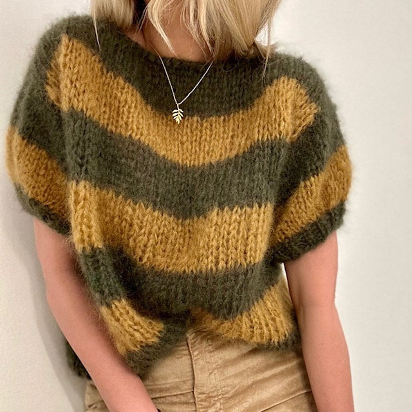 Synne sweater with boatneck