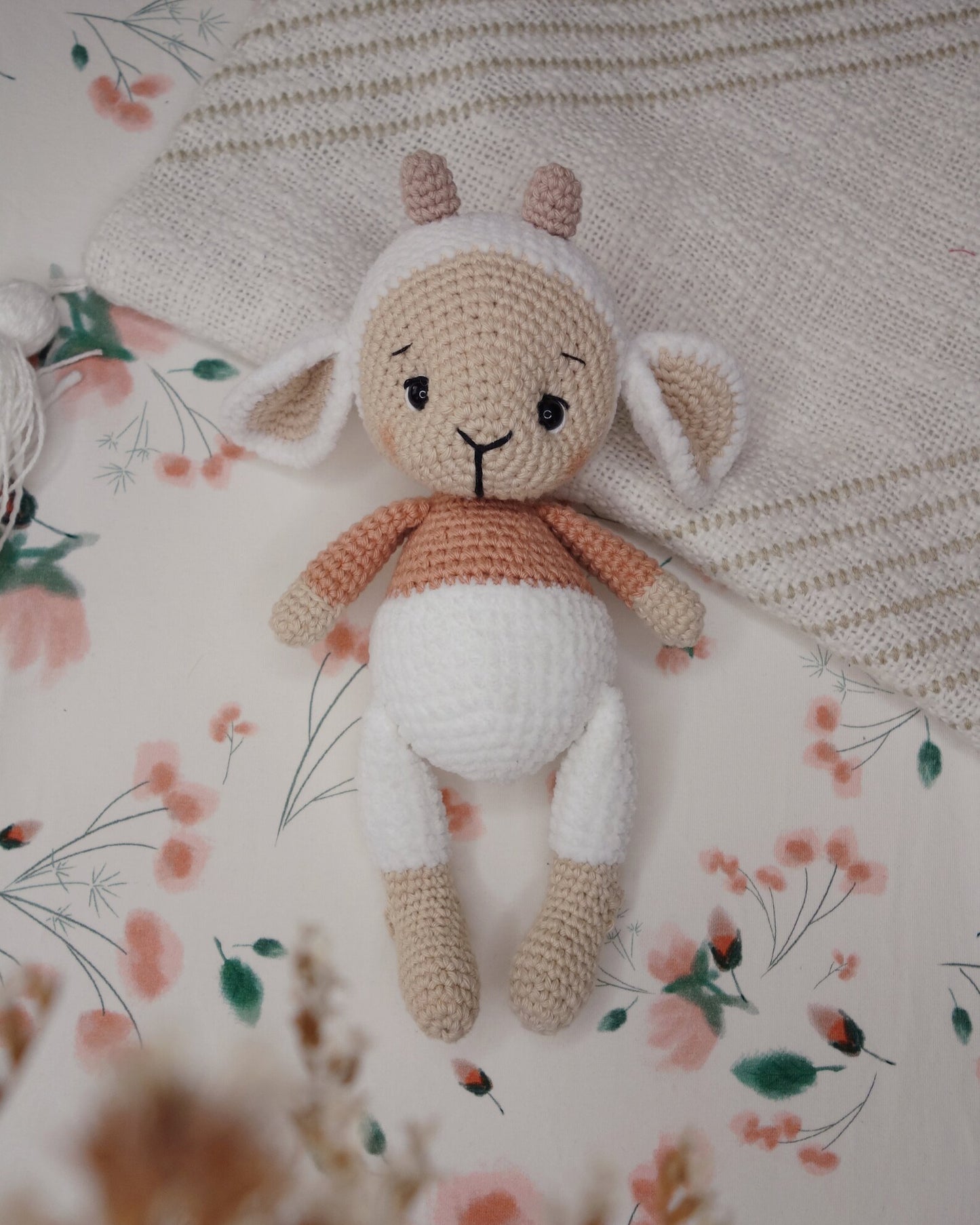 Cute Little Lamb Crochet Pattern