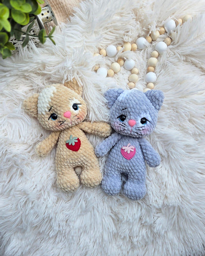 Cute Kitten Toy Crochet Pattern