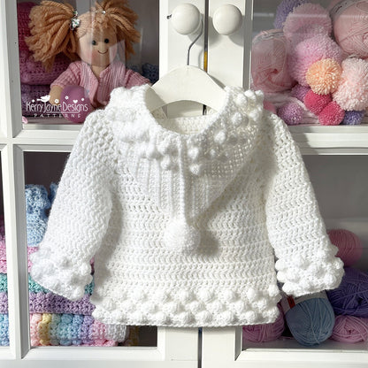 Shawl Collar Sweater Crochet Pattern