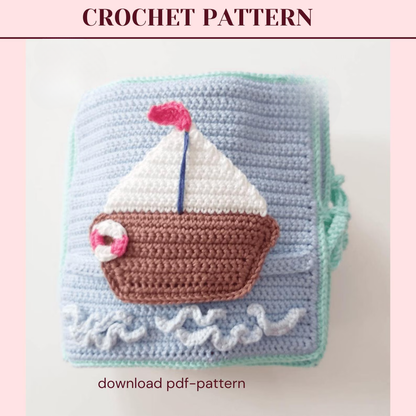 Busy Activity Sensory Book Crochet Pattern