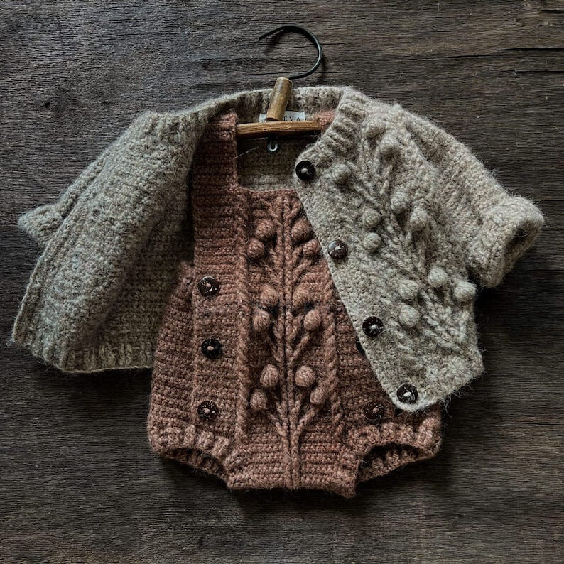 Currant cardigan Crochet Pattern