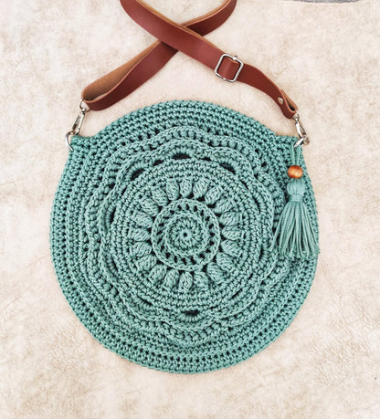Boho Crossbody Bag Crochet pattern - OR