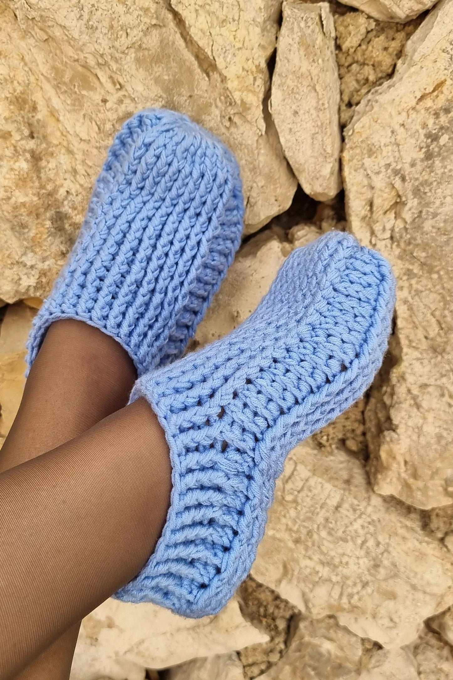 Every Size Slippers Crochet Pattern