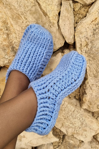 Every Size Slippers Crochet Pattern