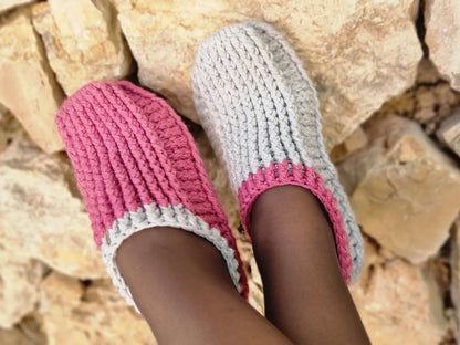 Every Size Slippers Crochet Pattern