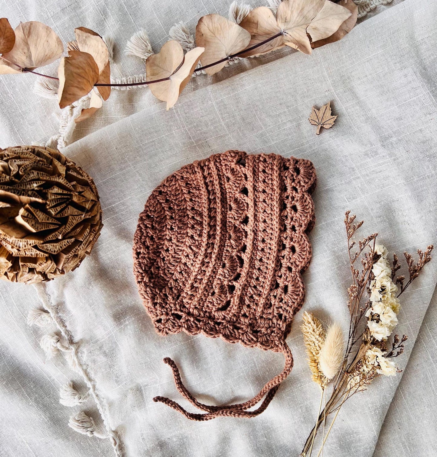 Baby Bonnet Crochet Pattern