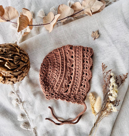 Baby Bonnet Crochet Pattern