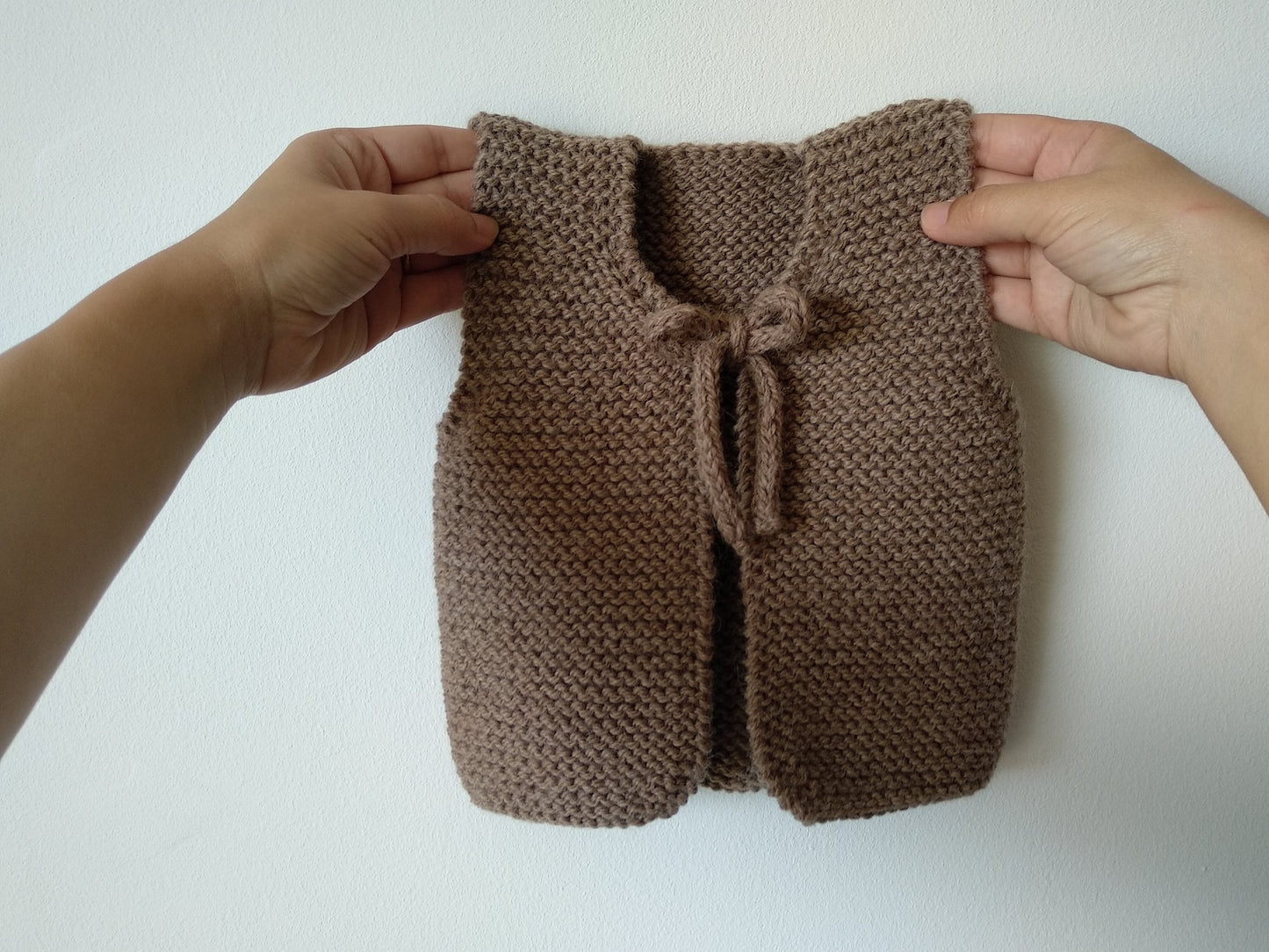 Woodlands Kids Waistcoat Knitting Pattern