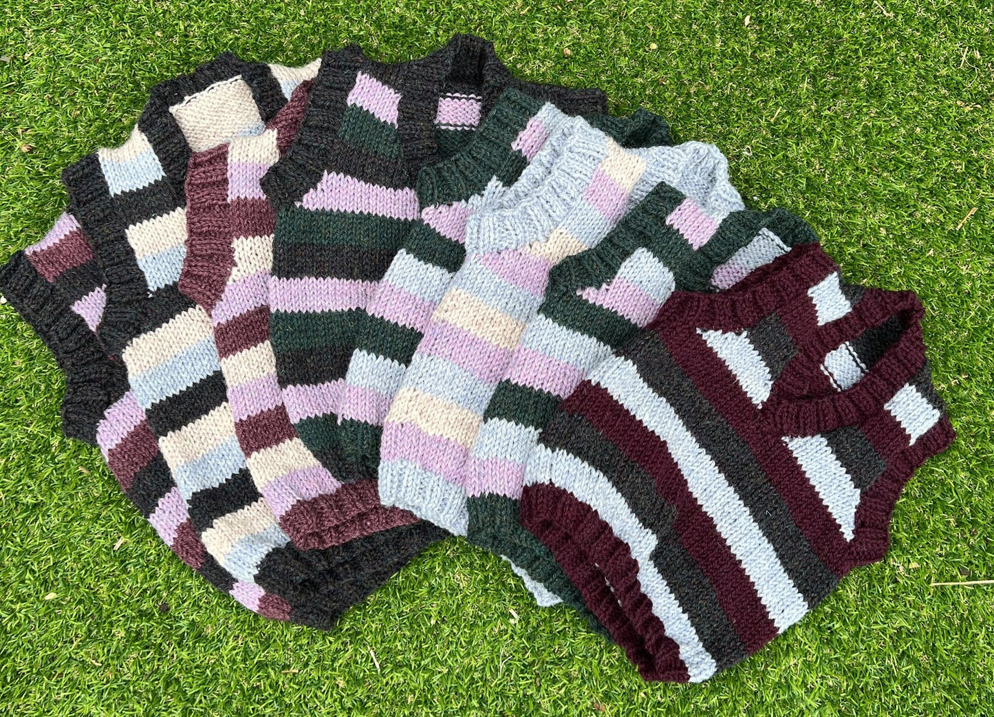 Wave Vest Knitting Pattern