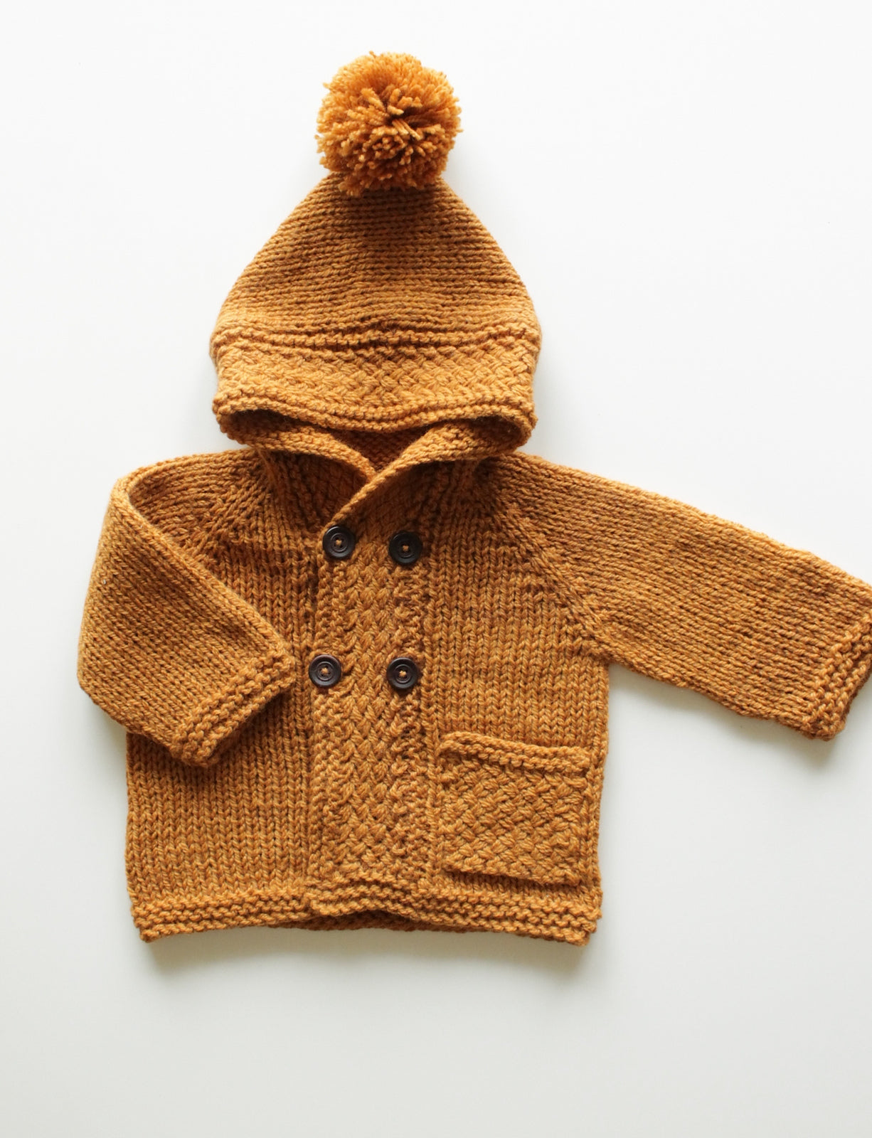 Latte Coat Knitting Pattern