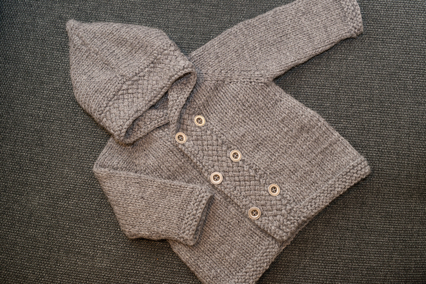 Latte Coat Knitting Pattern