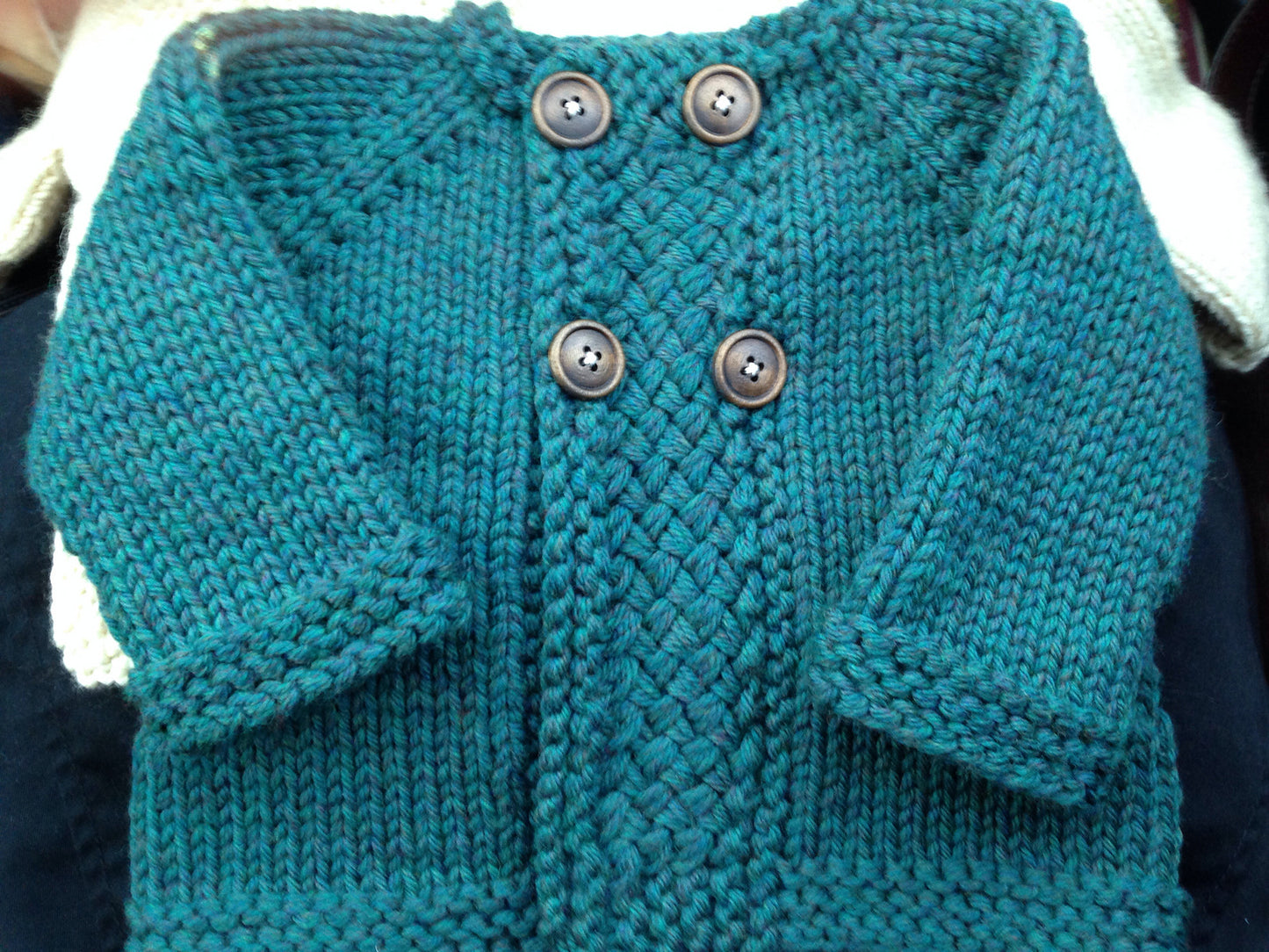 Latte Coat Knitting Pattern