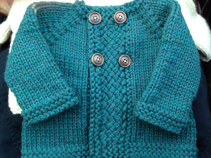 Latte Coat Knitting Pattern