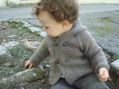 Latte Coat Knitting Pattern
