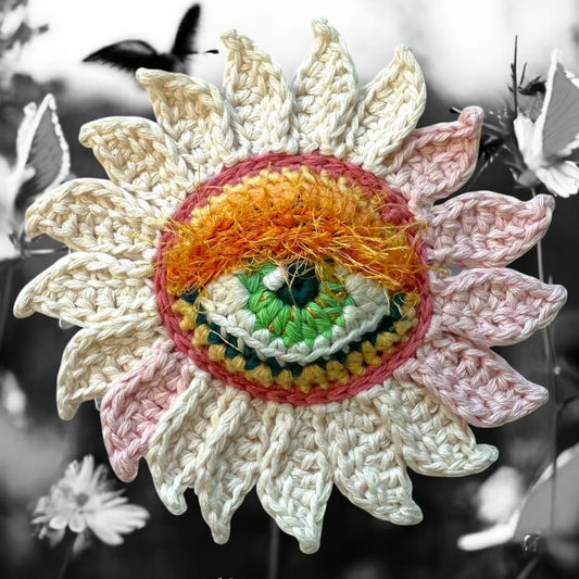 Blooming Eye Crochet Pattern