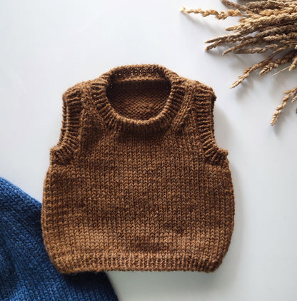 Versatile Kids Vest Knitting Pattern