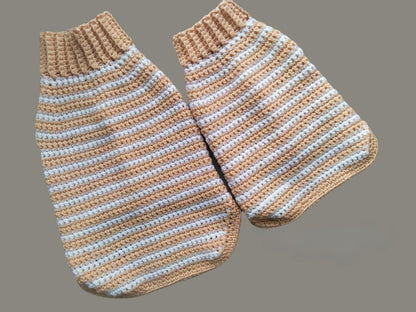 Pet Stripe Sweater Crochet Pattern