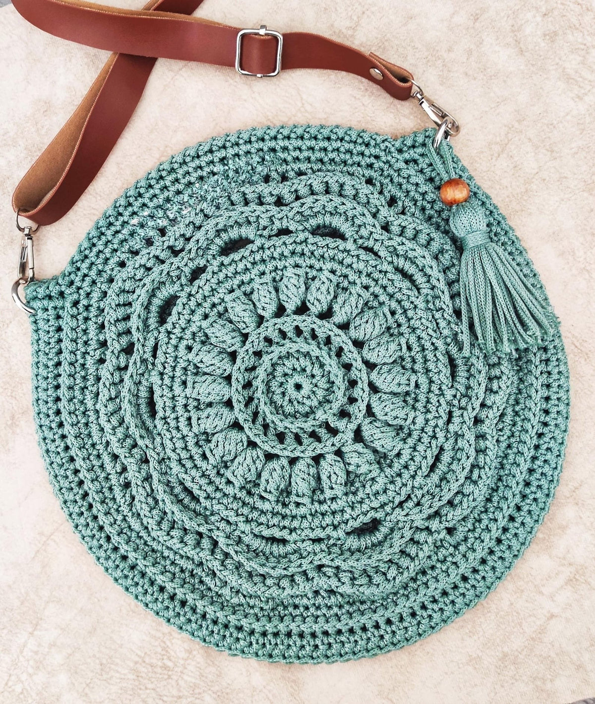 Boho Crossbody Bag Crochet pattern - OR