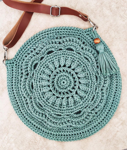 Boho Crossbody Bag Crochet pattern - OR