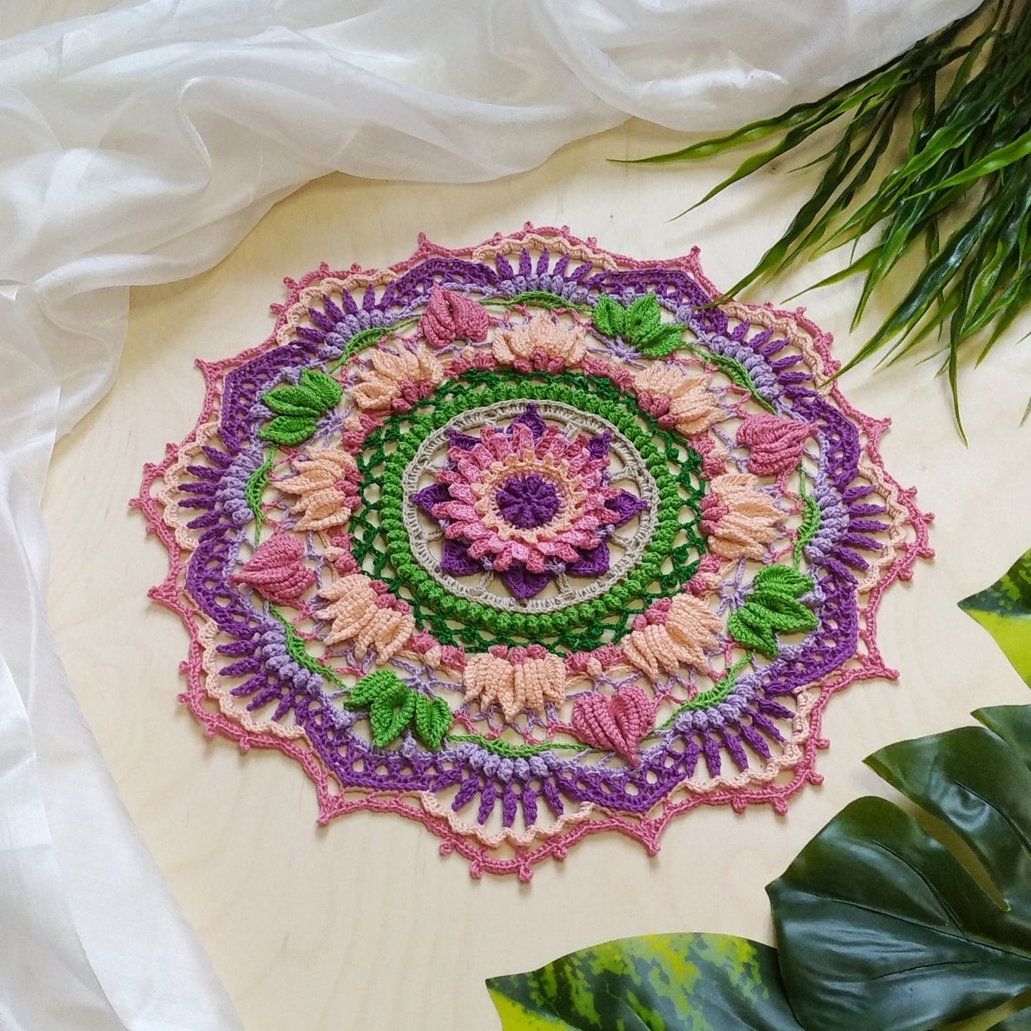 Doily Eden Crochet Mandala Pattern