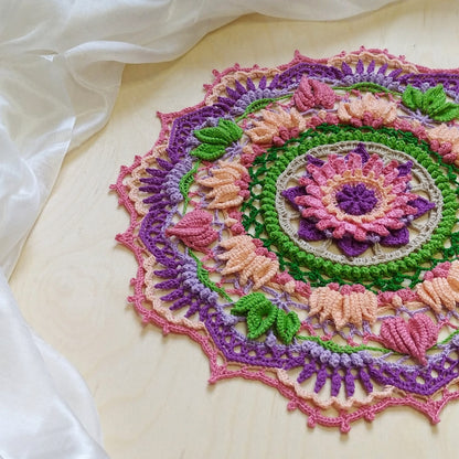 Doily Eden Crochet Mandala Pattern