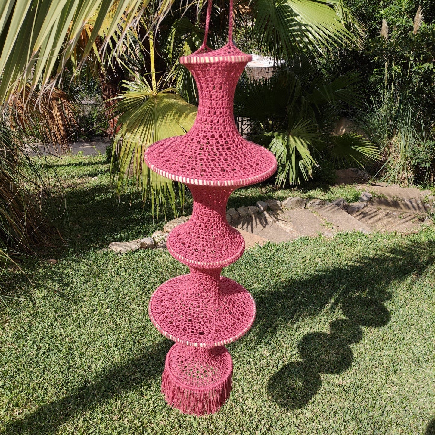 Boho Lantern Fairy Lights Crochet Pattern