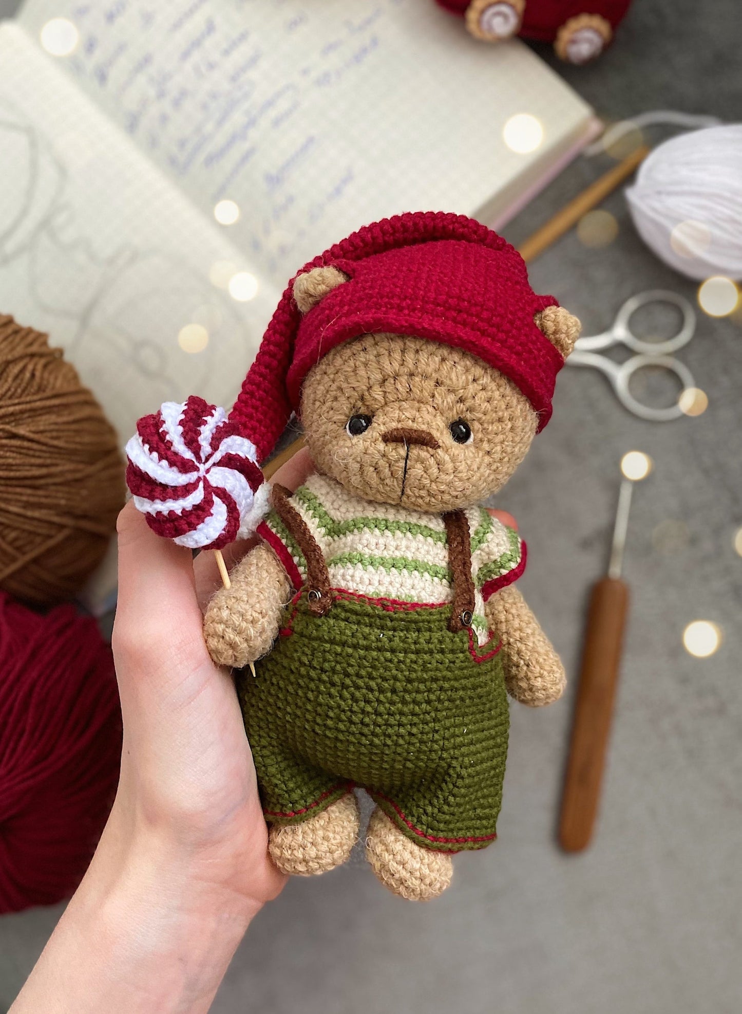 Candy Bear Crochet Pattern