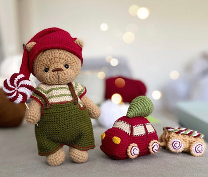 Candy Bear Crochet Pattern