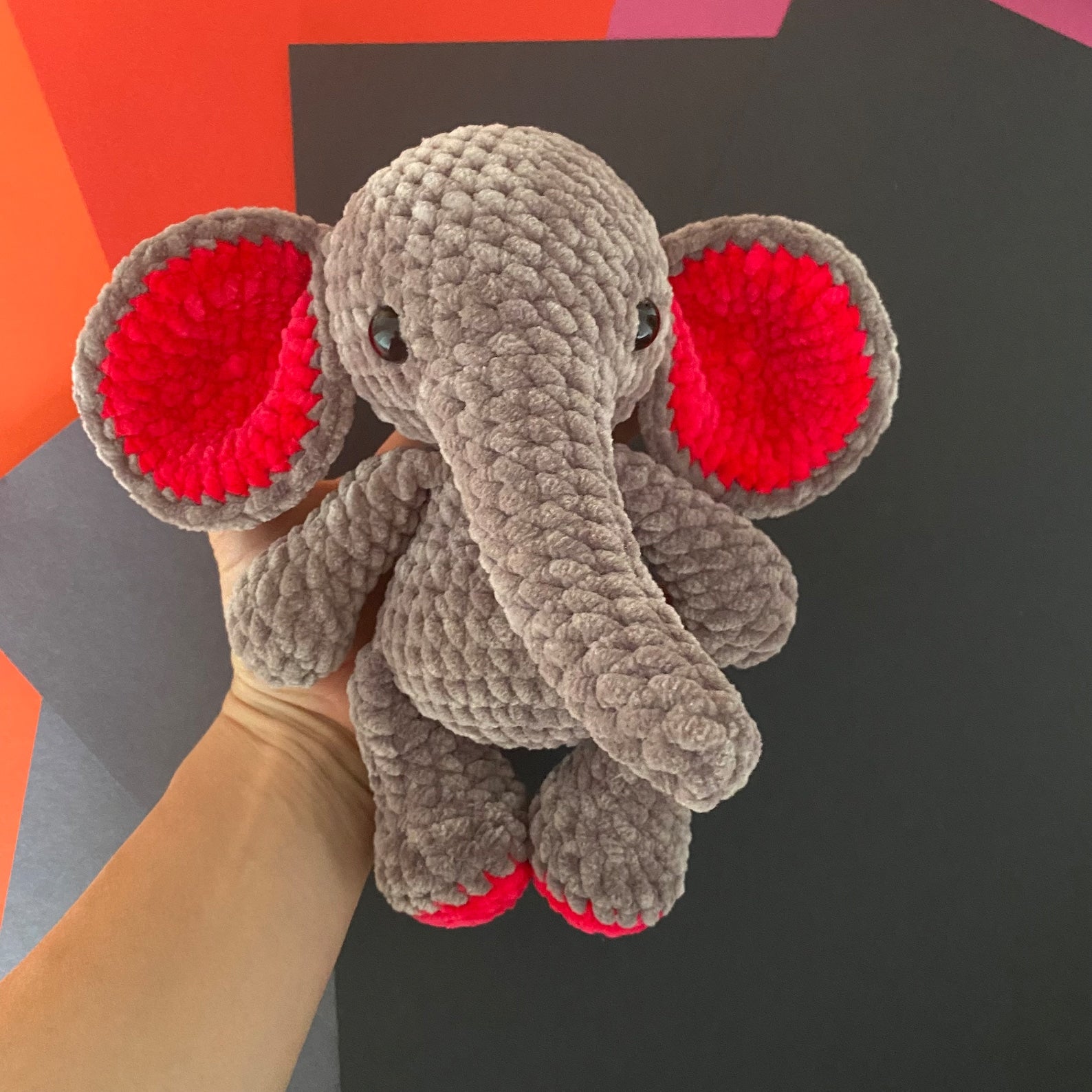 NO SEW Elephant Crochet Pattern