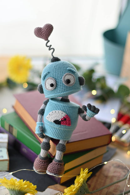 Mike the Robot Crochet Pattern