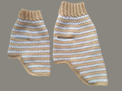 Pet Stripe Sweater Crochet Pattern