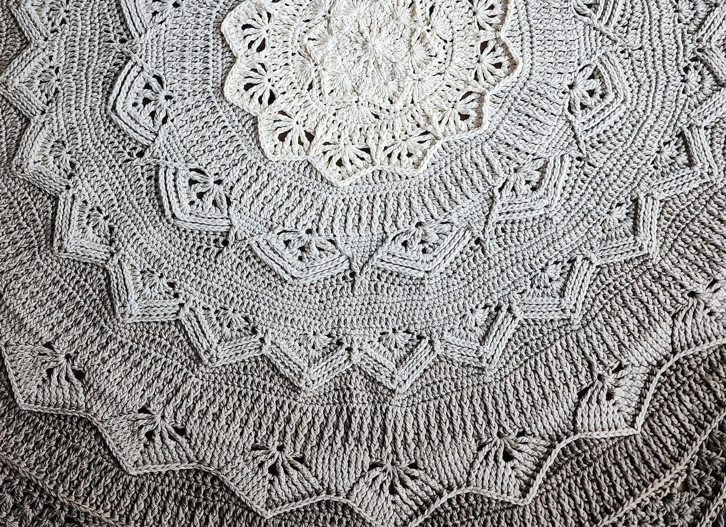 Melanies Mandala Baby Blanket Crochet Pattern