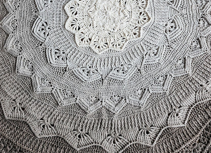 Melanies Mandala Baby Blanket Crochet Pattern