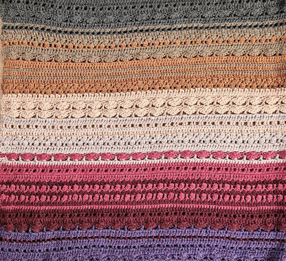 YakButterTea Poncho crochet pattern