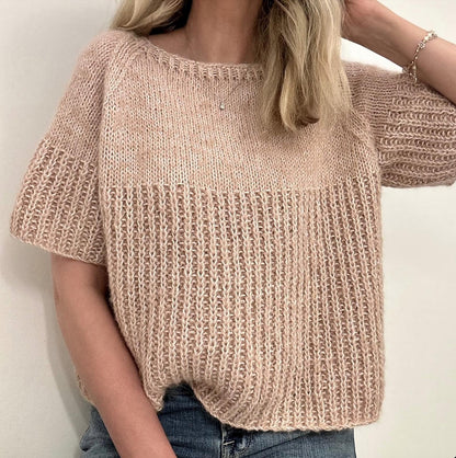 Late summer dream tee knitting pattern