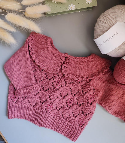 Baby Cardigan & Sweater Knitting Pattern