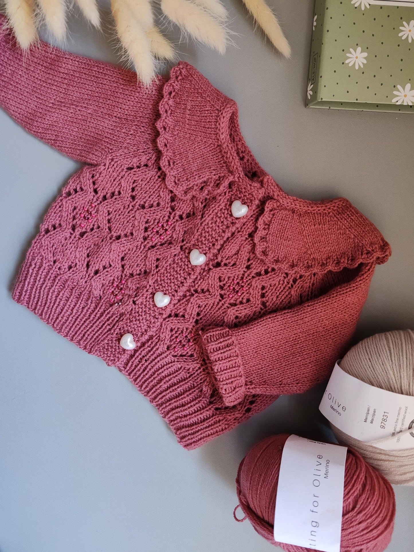 Baby Cardigan & Sweater Knitting Pattern