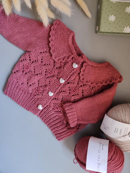 Baby Cardigan & Sweater Knitting Pattern