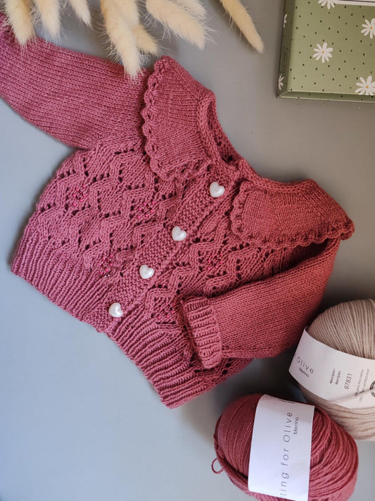 Baby Cardigan & Sweater Knitting Pattern