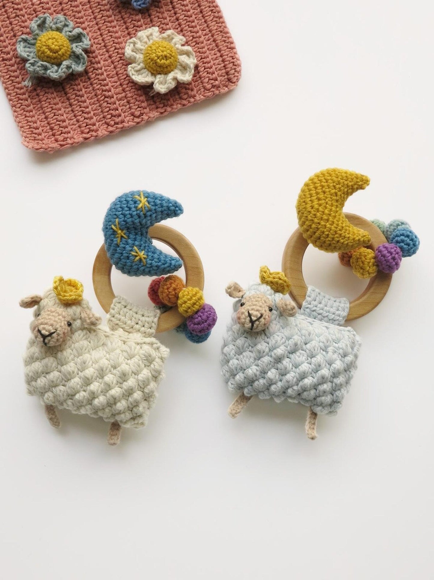 Cute Baby Rattle Toy Crochet Pattern