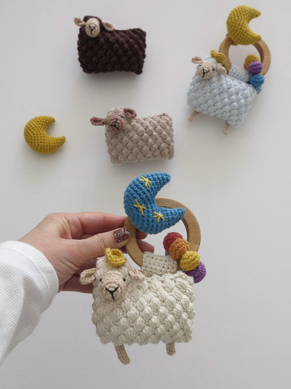 Cute Baby Rattle Toy Crochet Pattern