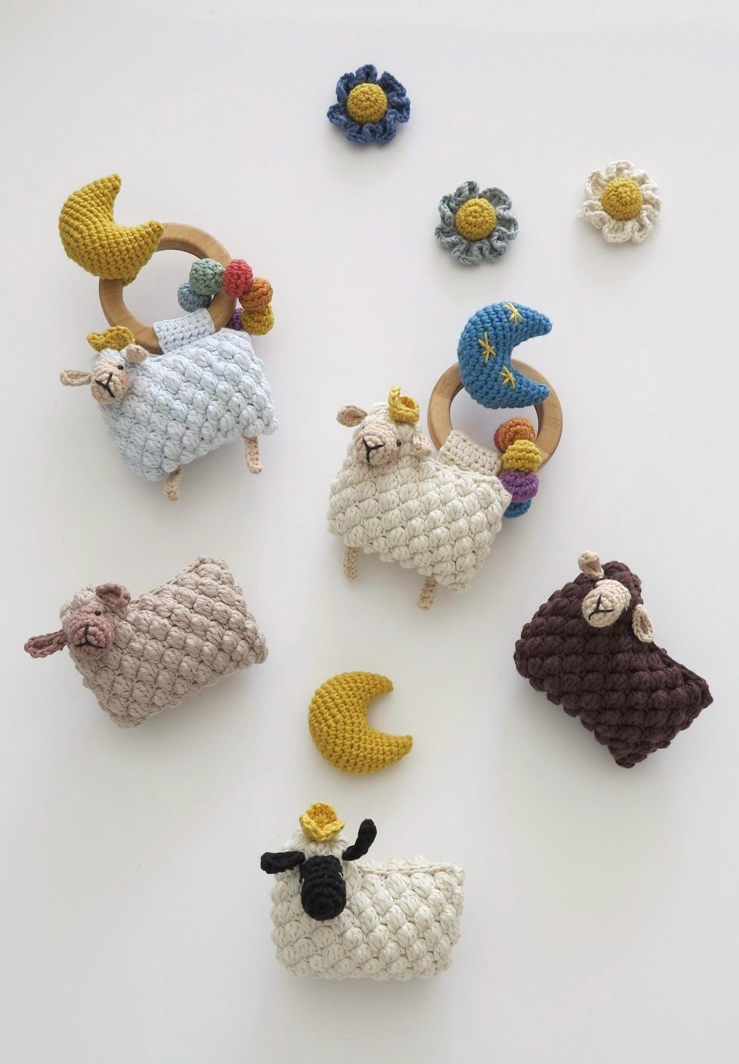 Cute Baby Rattle Toy Crochet Pattern