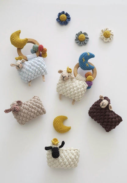 Cute Baby Rattle Toy Crochet Pattern