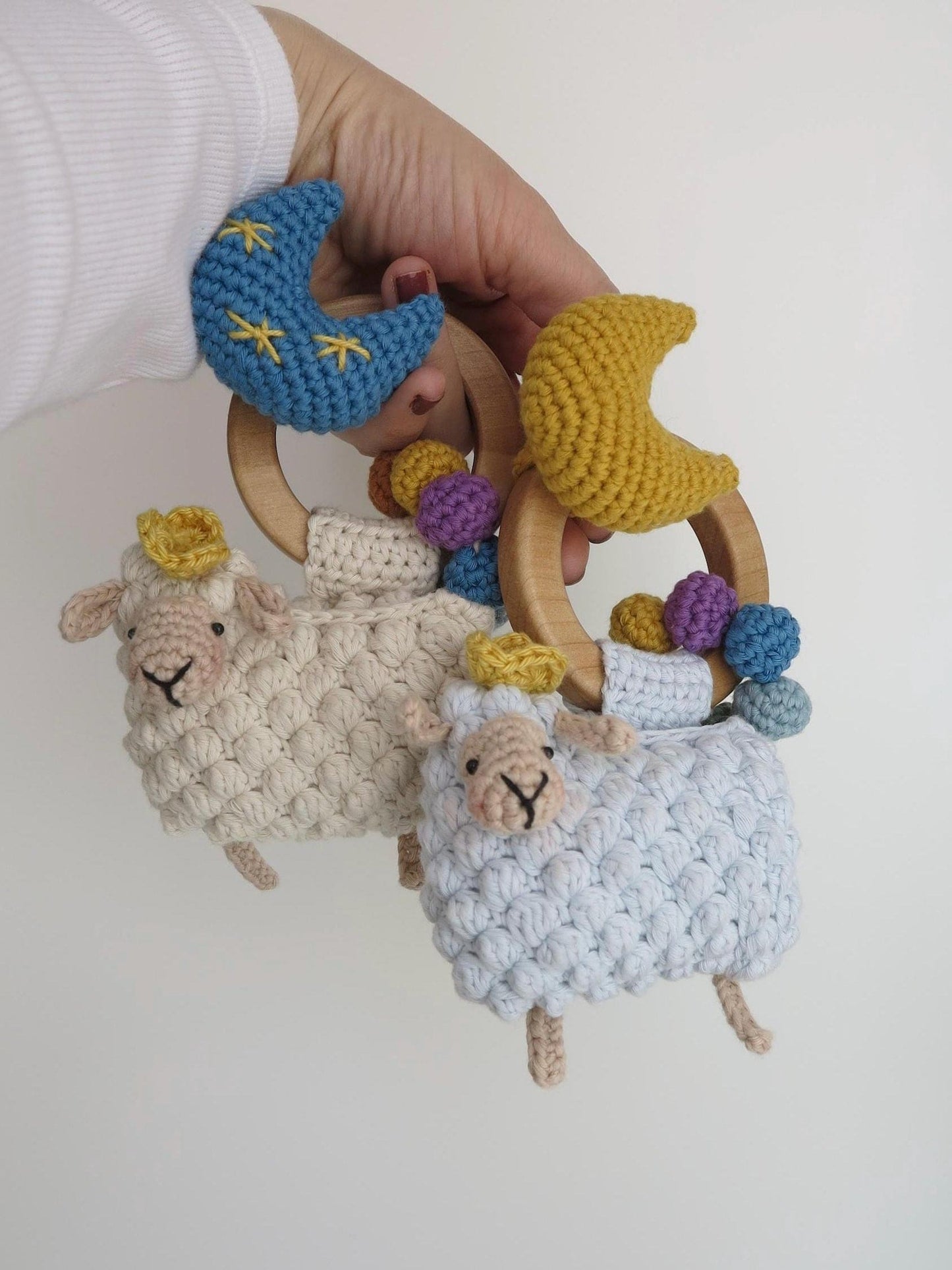 Cute Baby Rattle Toy Crochet Pattern