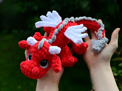 Linus the little dragon Crochet Pattern