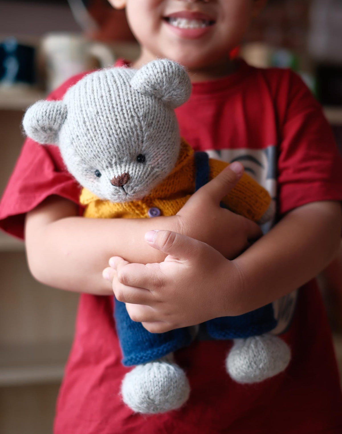 Cozy Teddy Bear Knitting Pattern