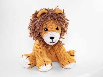 Easy Stuffed Lion Crochet Pattern