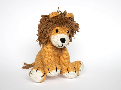 Easy Stuffed Lion Crochet Pattern